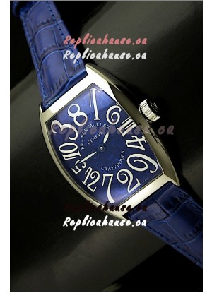 Franck Muller Casablanca Crazy Colors Edition Japanese Watch in Blue