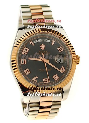 Rolex Day Date Two Tone Japanese Replica Watch 