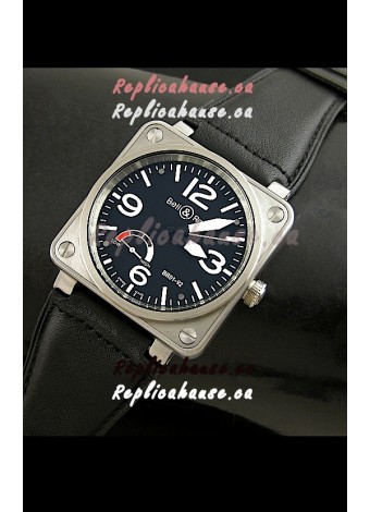 Bell and Ross BR01-92 Swiss Replica Watch in Black Dial