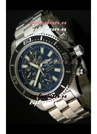 Breitling SuperOcean Abyss Swiss Chronograph Replica Watch - 1:1 Mirror Replica - 44MM Yellow