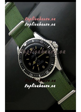 Rolex Submariner Oyster Perpertual Military Swiss Watch