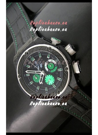 Hublot King Power F1 Interlago Limited Edition Swiss Watch in Green