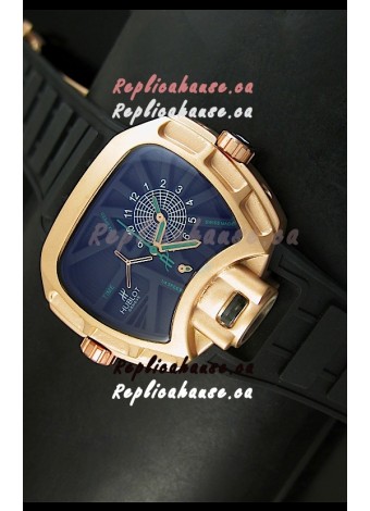 Hublot Big Bang MP 02 Key of Time Edition Japanese Watch in Pink Gold Case
