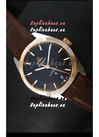 Omega Globemaster Co-Axial Two Tone Case Swiss Watch - 1:1 Mirror Replica Watch