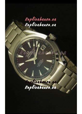 Omega Seamaster Aqua Terra Co-Axial Swiss Watch Black Dial
