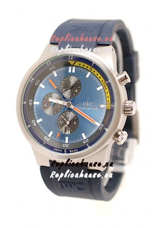 IWC Aquatimer Japanese Replica Watch in White Dial