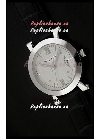 Bvlgari Sotirio Bulgari Swiss Replica Watch in White Dial