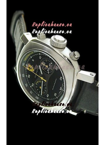 Ferrari Granturismo Swiss Replica Watch in Black Strap