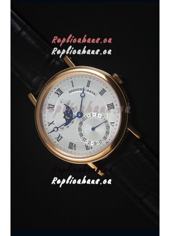 Breguet Classique Moonphase Rose Gold Swiss Replica Watch