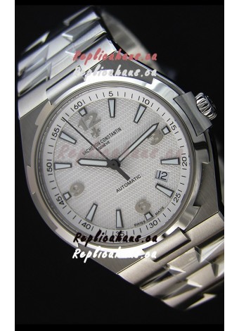 Vacheron Constantin Overseas White Dial Swiss Replica Watch 