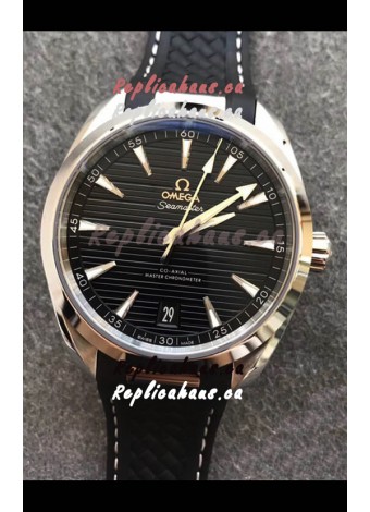 Omega Seamaster Aquaterra 41MM 1:1 Mirror Swiss Replica Watch in Black Dial
