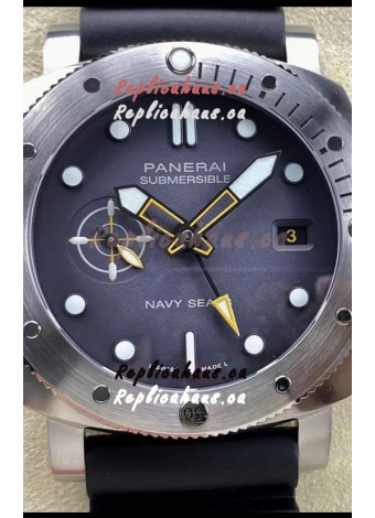 Panerai Submersible PAM1323 GMT Navy Seals Edition 1:1 Mirror Replica Watch 44MM