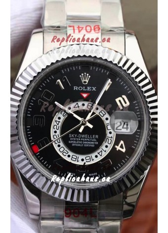 Rolex Sky-Dweller 326139 Swiss Replica Watch 42MM 1:1 Mirror Replica Watch 