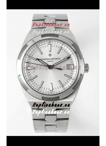 Vacheron Constantin Overseas 1:1 Mirror Swiss Replica Watch in Steel Dial 