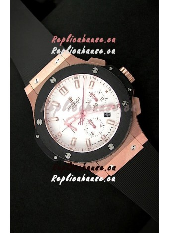 Hublot Big Bang Swiss Replica Watch in Pink Gold - 1:1 Ultimate Mirror Replica Watch