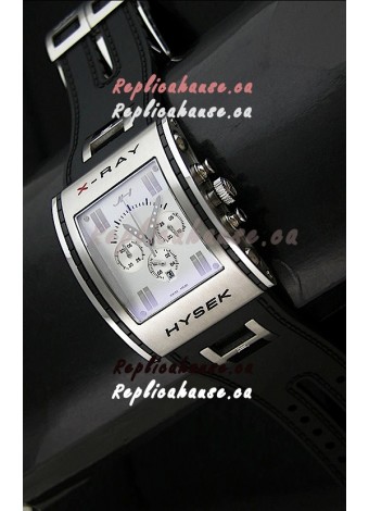 Jorg Hysek X- Ray Japanese Replica Watch in White Dial