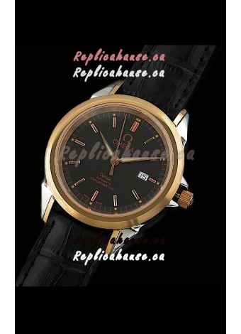 Omega Deville Escapement Mechanical Watch in Pink Gold