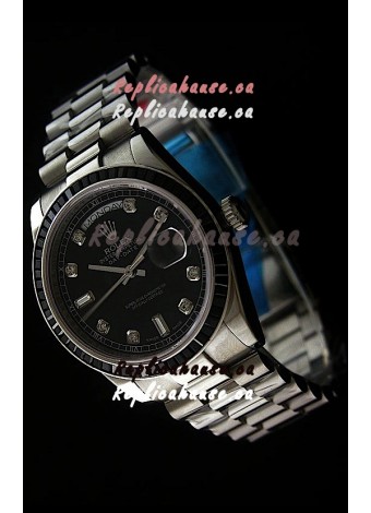 Rolex Day Date 2008 Swiss Replica Watch in Diamond Markers