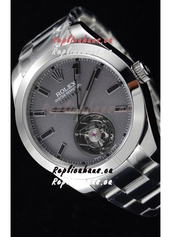 Rolex Milgauss LABELNOIR Tourbillon Swiss Replica Watch Steel Case