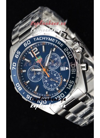 Tag Heuer Formula 1 Chronograph Swiss Quartz Replica Watch Blue Dial 