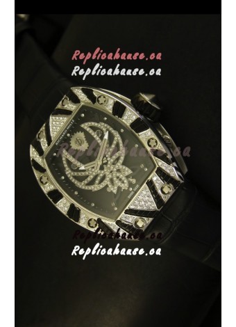 Richard Mille RM051 Tourbillon Swiss Watch in Leather Strap