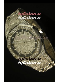 Audemars Piguet Royal Oak Diamonds Swiss Watch 