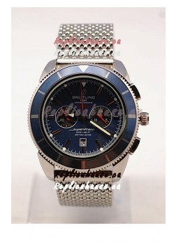 Breitling SuperOcean Heritage Swiss Replica Watch - Dark Blue Dial