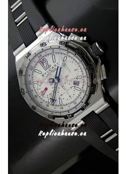 Bvlgari Diagono Professional Swiss Replica Watch in White Dial