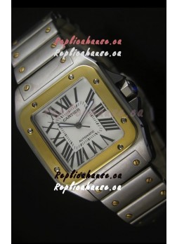 Cartier Santos 100 Swiss Watch 38.5MM - 1:1 Mirror Ultimate Replica