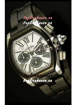 Cartier Roadster Chronograph XL Original DLC Coated 1:1 Mirror Replica Watch