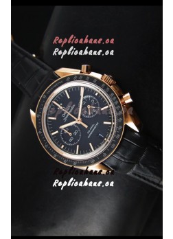 Omega Speedmaster Moon Watch Co-Axial Japanese Replica Watch Rose Gold Case
