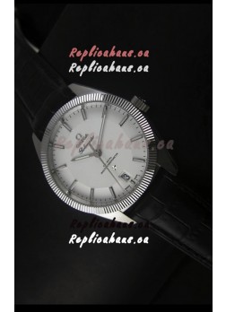 Omega Globemaster Co-Axial Swiss White Dial Stainless Steel - 1:1 Mirror Replica Watch