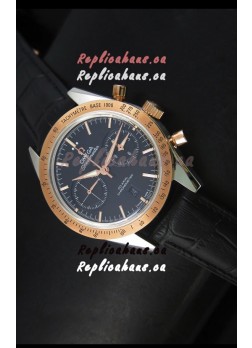 Omega Speedmaster Moon Watch Co-Axial Swiss Watch Two Tone Case - 1:1 Mirror Replica