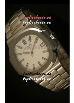 Patek Philippe Nautilus 5711 Jumbo Swiss Watch White - 1:1 Ultimate Mirror Replica