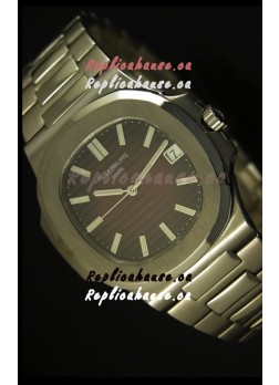 Patek Philippe Nautilus 5711 Jumbo Swiss Watch Burgundy - 1:1 Ultimate Mirror Replica