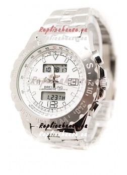 Breitling Chronograph Chronometre Replica Steel Watch 