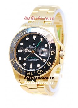 Rolex GMT Masters II 2011 Edition Japanese Replica Gold Watch