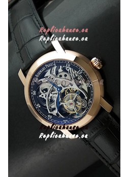 Audemars Piguet Jules Audemars Tourbillon Swiss Watch in Pink Gold