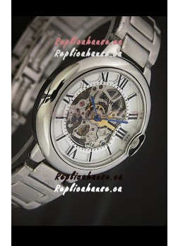 Cartier Ballon de Japanese Replica Watch in White layerd Dial