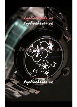 Cartier Pasha de Ladies Replica Watche in Black Dial