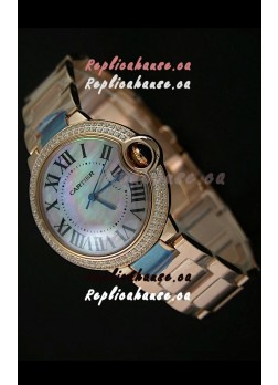 Cartier Balon de Swiss Replica Watch in Rainbow Dial