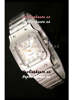 Cartier Santos Swiss Replica Watch - Automatic Movement in Gold Numerals