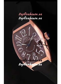 Franck Muller Platinum Rotor Swiss Replica Watch