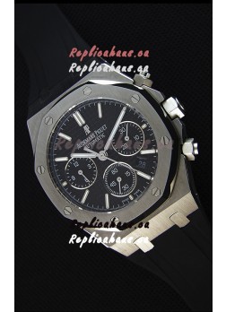 Audemars Piguet Royal Oak Chronograph Black Dial - 1:1 Mirror Replica Watch 