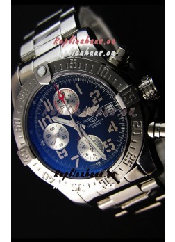 Breitling Skyland Avenger Chronograph Swiss Replica Watch Black Dial 1:1 Mirror Replica