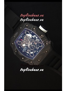 Richard Mille RM035-2 Rafael Nadal Forged Carbon Case with White Crown
