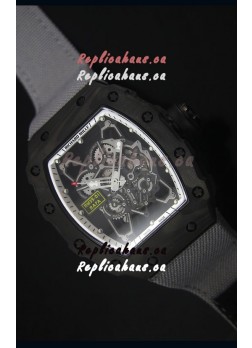 Richard Mille RM35-01 Rafael Nadal Edition Swiss Replica Watch Grey Nylon Strap