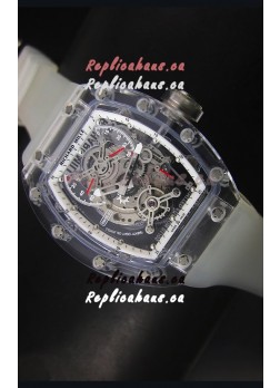 Richard Mille RM56-01 AN Saphir White Edition Replica Watch 