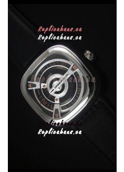 SevenFriday M2-2 Stainless Steel Watch with Miyota 8215 Movement