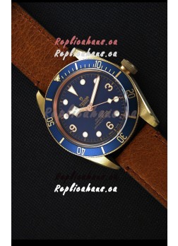 Tudor Heritage Bronze Black Bay Blue Bucherer Limited Edition Swiss Watch 1:1 Mirror Replica